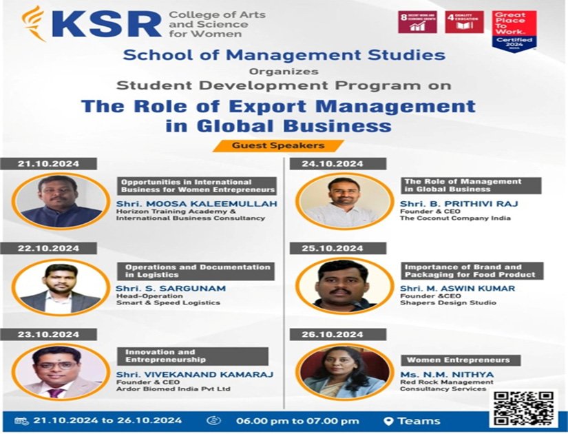 BBA - Student Development Programme