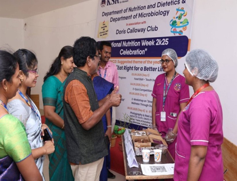National Nutrition Week Celebration 2k25 - Food stall on "South delight Corner"