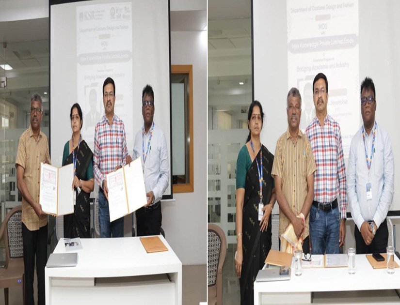 MOU Signing Ceremony - Injex Knowledge Private Linited,Erode